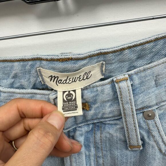 Madewell The Curvy Perfect Vintage Jean in fitzgerald Light wash rigid Size 29 - Picture 3 of 13